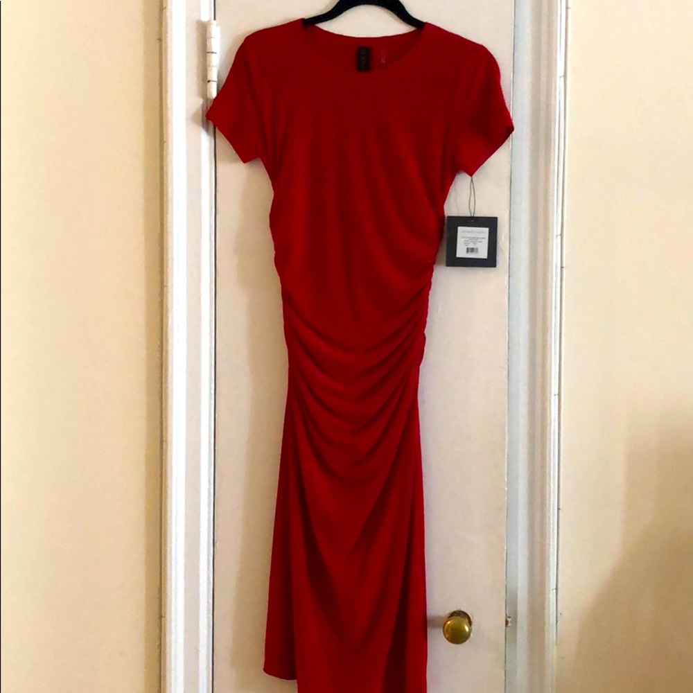 Norma Kamali brand new shirred dress!
